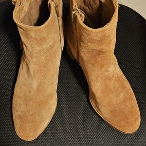 Matisse Tan Suede Ankle Boots